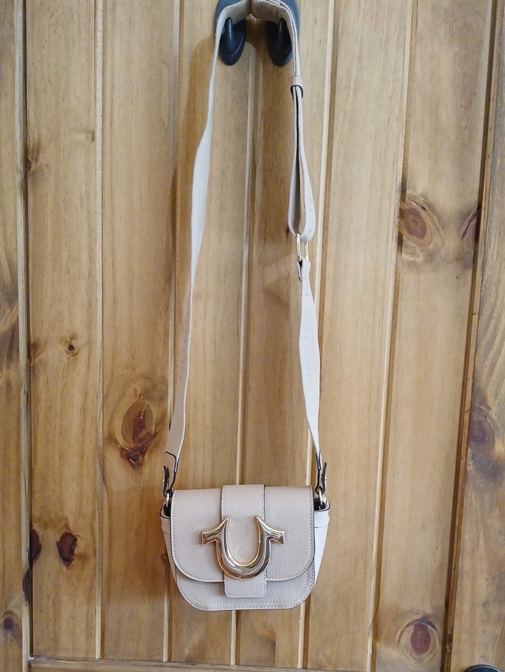True Religion Mini Horsehoe Crossbody Purse